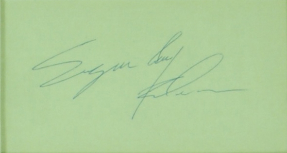 Sugar Ray Robinson & Joe Maxim Cut Signatures & Wire Photo Display (PSA/DNA)