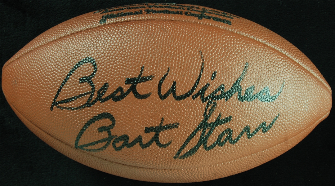 Bart Starr Signed Wilson Football (PSA/DNA)