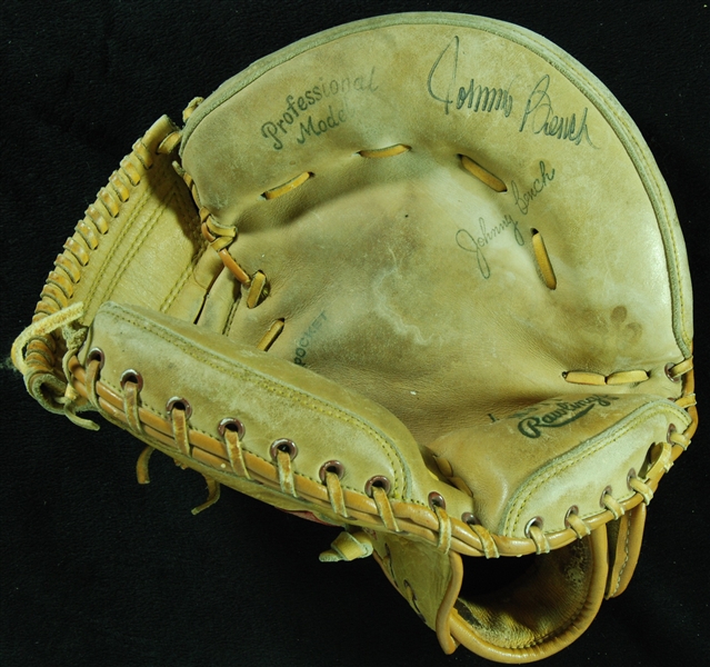 Johnny Bench Signed Rawlings Personal Model Catcher's Glove (PSA/DNA)