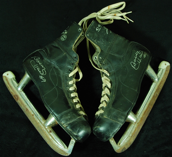 Bobby Hull Signed CCM Personal Model Hockey Skates Pair (2) (PSA/DNA)