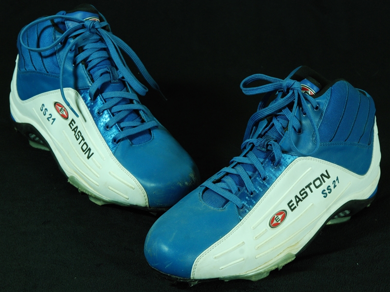 Sammy Sosa Game-Used Easton Cleats Pair (2)