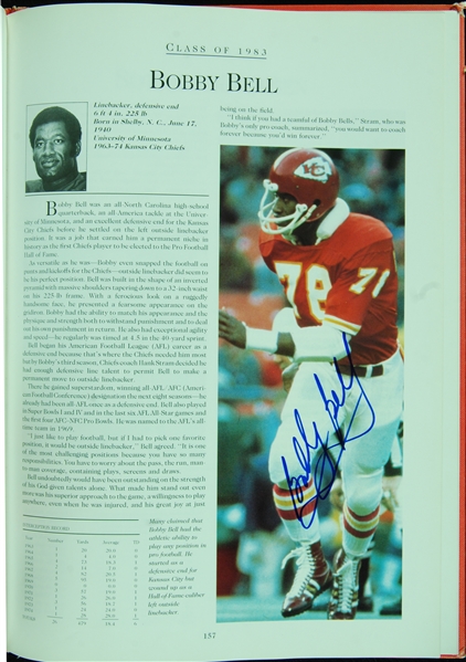 Multi-Signed NFL All-Time Greats Book (17) 