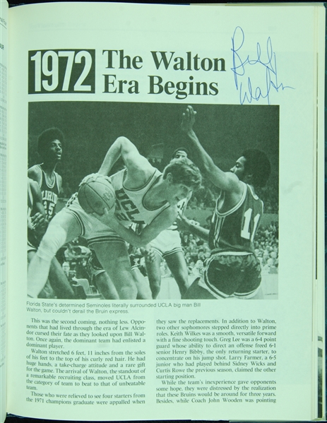 Multi-Signed Basketball Books Trio (3) (75 Signatures) with Russell, Cousy, West