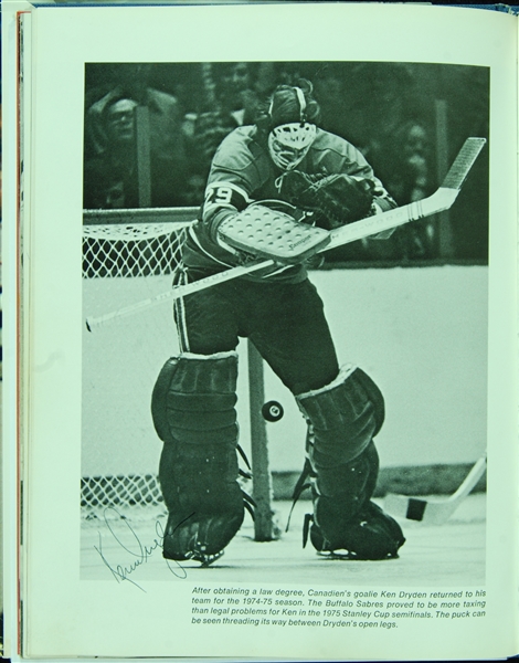 Multi-Signed This Is Hockey Book (231 Signatures, 82 HOFers) with Dryden (8), Orr (5), Howe (4)