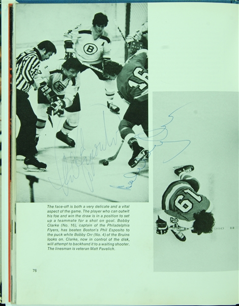 Multi-Signed This Is Hockey Book (231 Signatures, 82 HOFers) with Dryden (8), Orr (5), Howe (4)