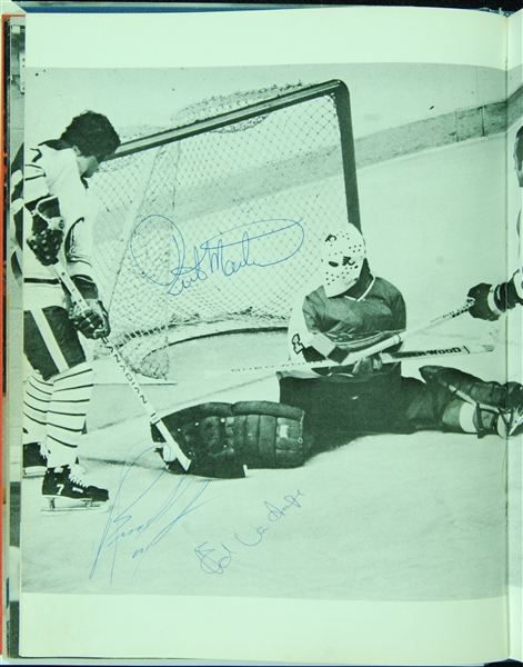 Multi-Signed This Is Hockey Book (231 Signatures, 82 HOFers) with Dryden (8), Orr (5), Howe (4)