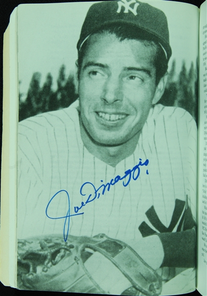 Multi-Signed Baseball Books (20) with DiMaggio