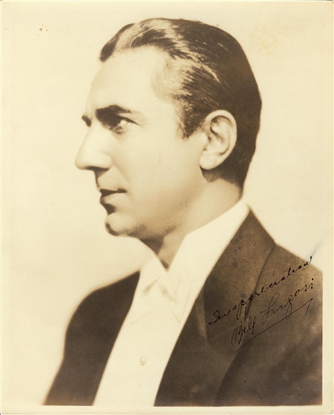 Bela Lugosi Signed 8x10 Photo (PSA/DNA)