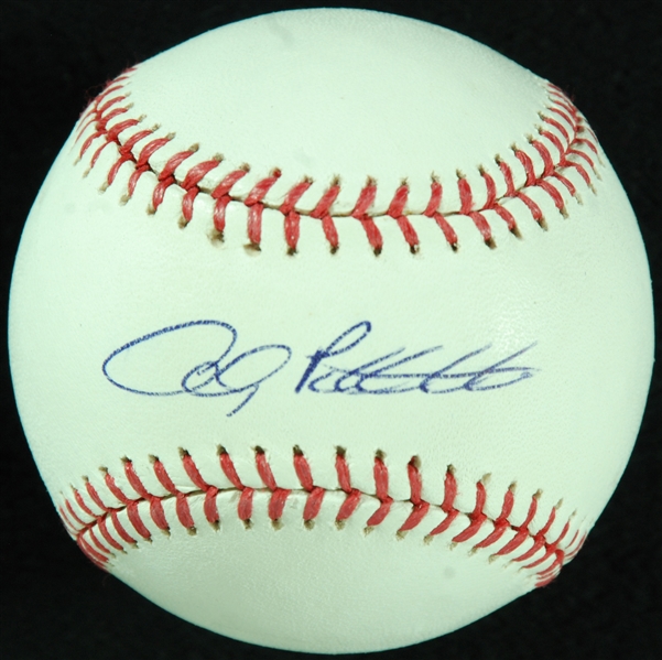 Andy Pettitte Single-Signed OML Baseball