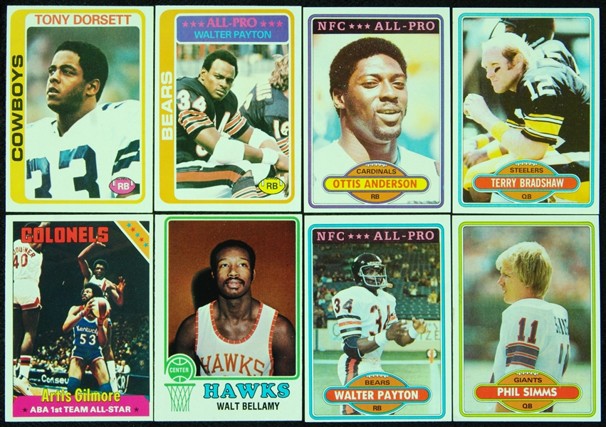 High-Grade Group 1978 and 1980 Topps Football, 1975-76 Topps Basketball (280)