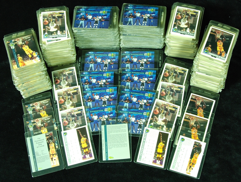 Huge 1992 Classic Shaquille O'Neal Promo Hoard (2,000)