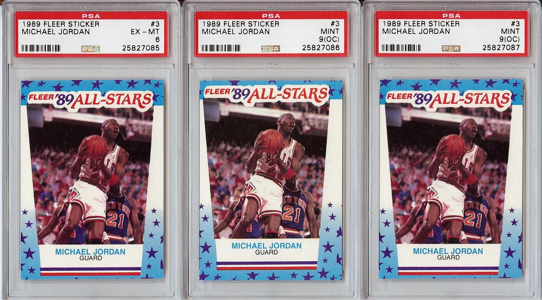 1989-90 Fleer Basketball Complete Set Group (5)