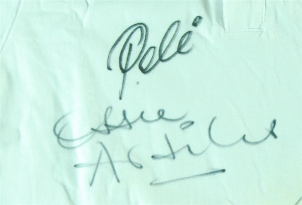 Escape To Victory Cast-Signed Jersey (10) with Pele, Stallone, Michael Caine