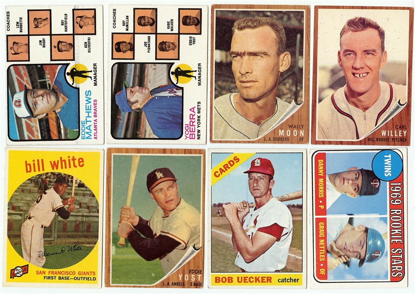 1956-74 Topps Rare Variations, Checklists, Tough Cards Huge Group (325)