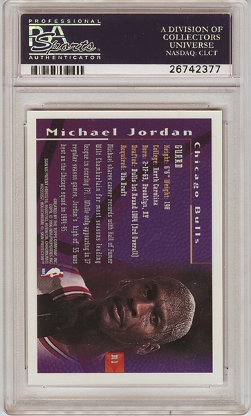 1995 Finest Mystery Michael Jordan No. M1 PSA 10