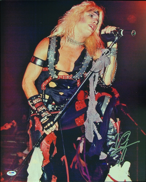 Vince Neil Signed 16x20 Photo (PSA/DNA)