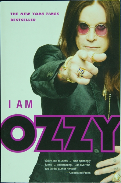 Ozzy Osbourne Signed I Am Ozzy Book (BAS)