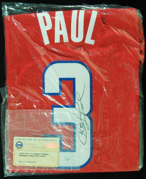 Chris Paul Signed LA Clippers Jerseys (3) (Steiner)