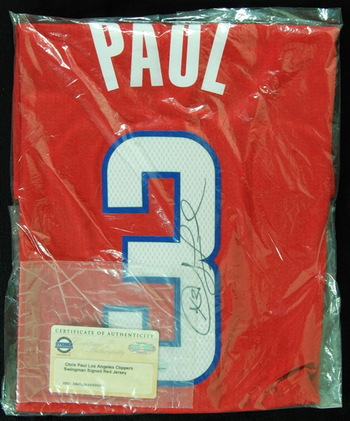 Chris Paul Signed LA Clippers Jerseys (3) (Steiner)