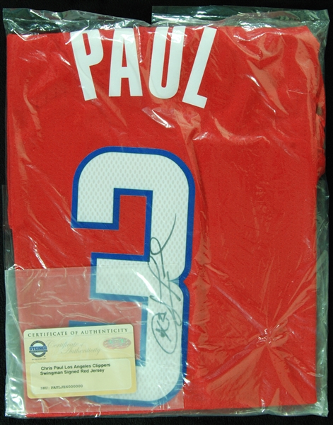 Chris Paul Signed LA Clippers Jerseys (3) (Steiner)