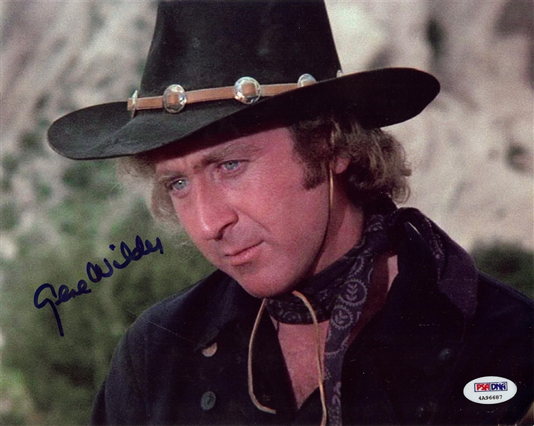 Gene Wilder Signed 8x10 Photos (2) (PSA/DNA)