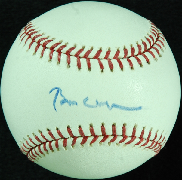 Bill Clinton Single-Signed OML Baseball (JSA)