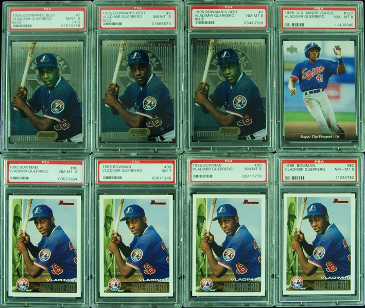 Vladimir Guerrero PSA-Graded RC Group (8)