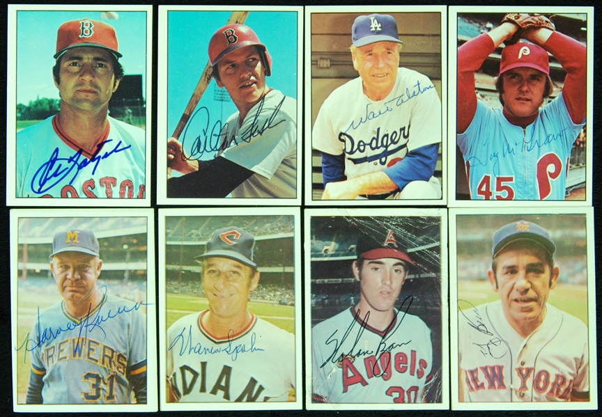 Signed 1975-1978 SSPC Hoard with HOFers (394)