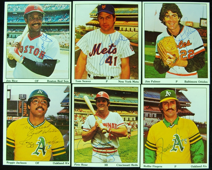 Signed 1975-1978 SSPC Hoard with HOFers (394)