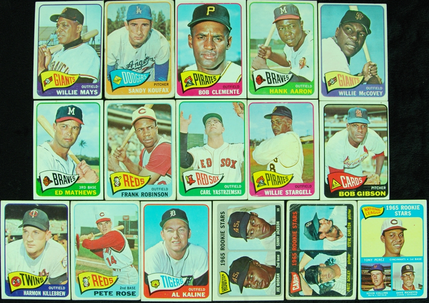 1965 Topps Baseball Complete Set (598)