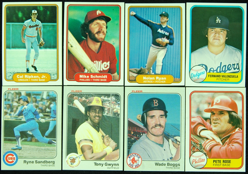 1981-83 Fleer Baseball Mint Factory Sets (3)