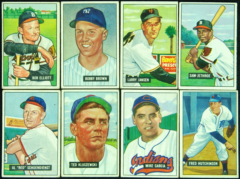 1951 Bowman Baseball Grouping With Duplicates (121)