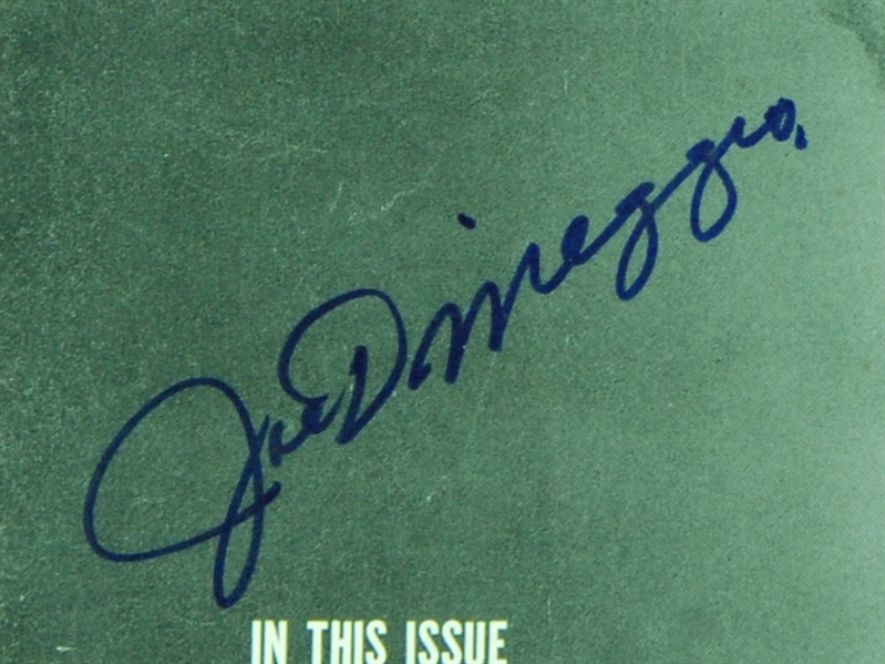 Joe DiMaggio Signed LIFE Magazine (1949) (JSA)