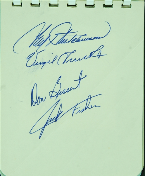 Multi-Signed Autograph Album with Paul Waner, Yogi Berra (51)