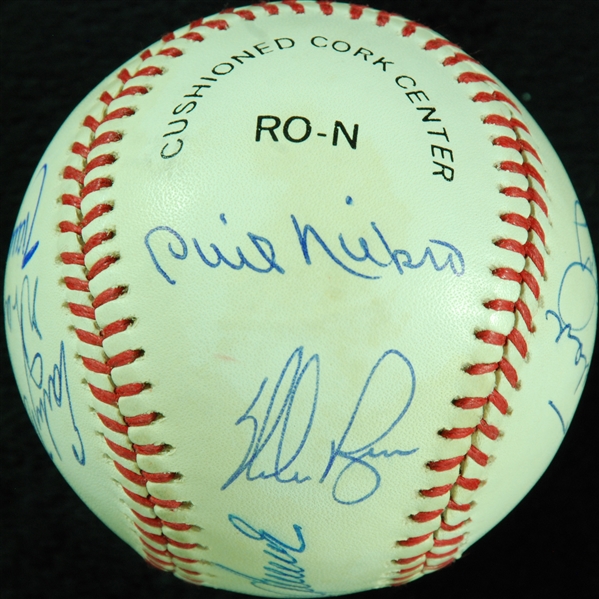 300 Win Multi-Signed ONL Baseball (10) (BAS)