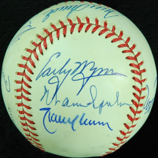 300 Win Multi-Signed ONL Baseball (10) (BAS)