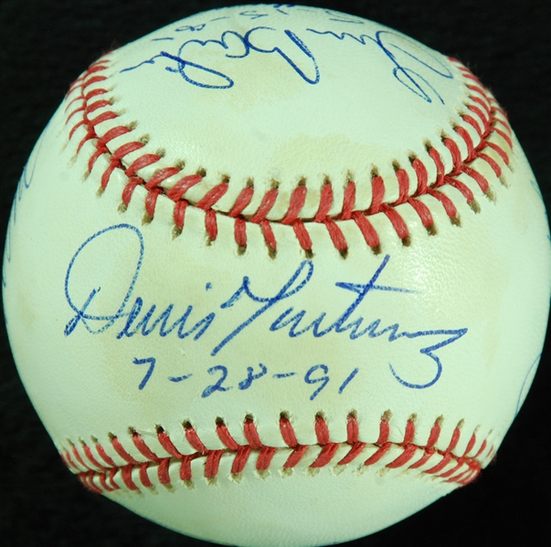 Perfect Game Multi-Signed OAL Baseball (6) (BAS)