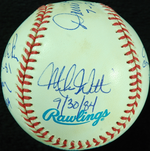 Perfect Game Multi-Signed OAL Baseball (6) (BAS)