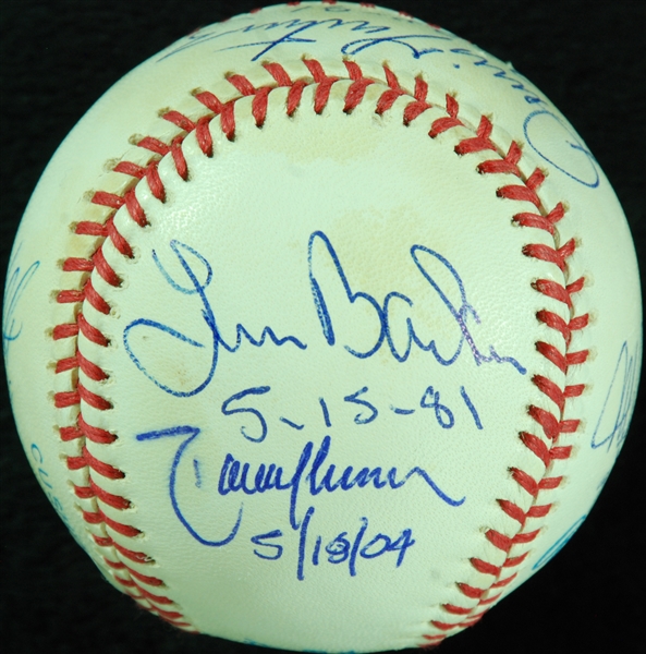 Perfect Game Multi-Signed OAL Baseball (6) (BAS)