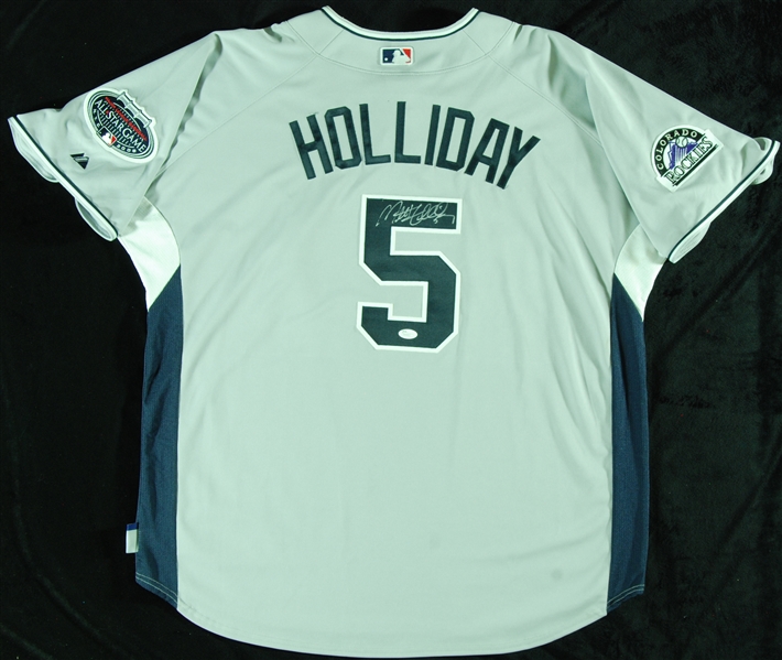 Matt Holliday Signed Washington Nationals Jersey (JSA)