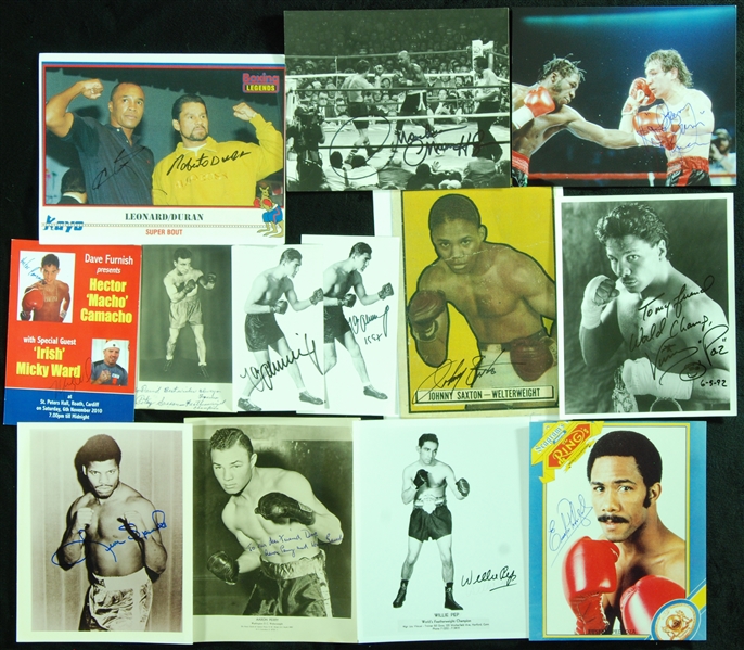 Signed Boxing Photo Group (300)