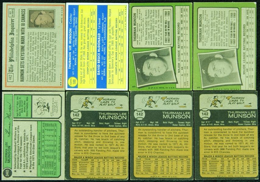 Vintage and Modern Thurman Munson Grouping (50)