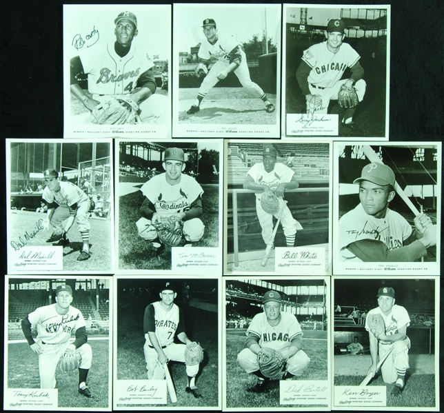 Signed Rawlings & Wilson Promotion 8x10 Photos with Ken Boyer (10)