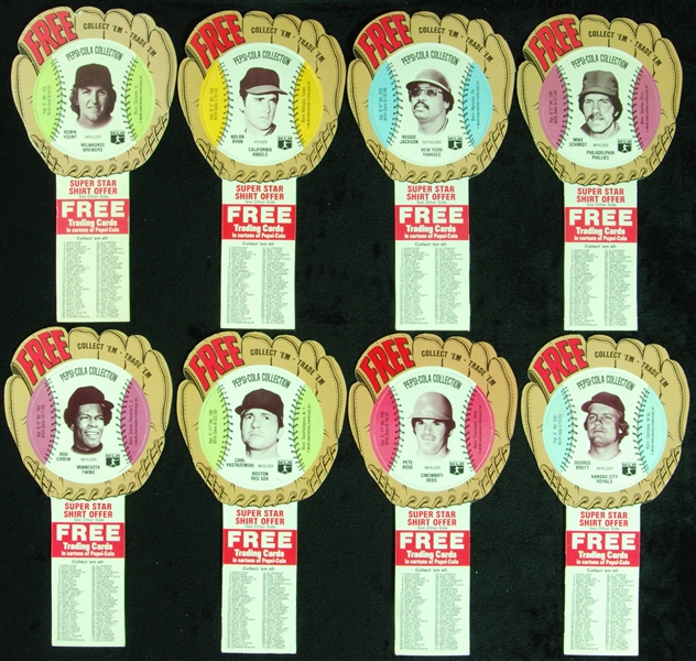 1977 Pepsi Baseball Stars Complete Set (72)