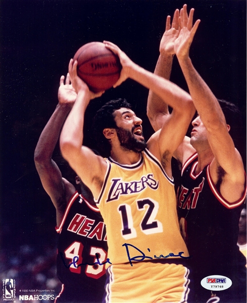 Vlade Divac Signed 8x10 Photos (2) (PSA/DNA)