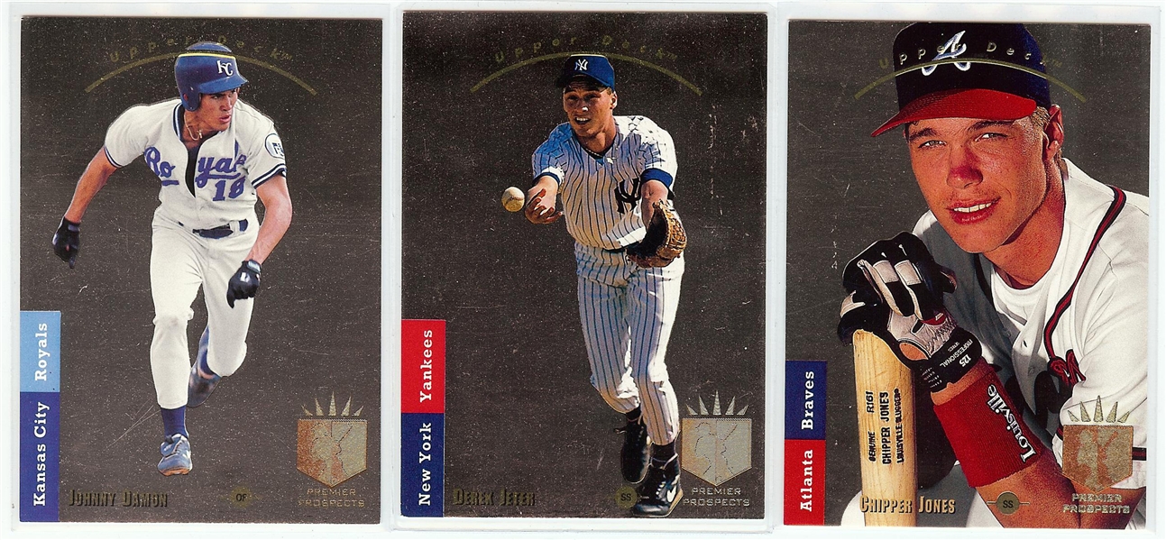 1993 Upper Deck SP Foil Prospects Subset With Jeter (20)