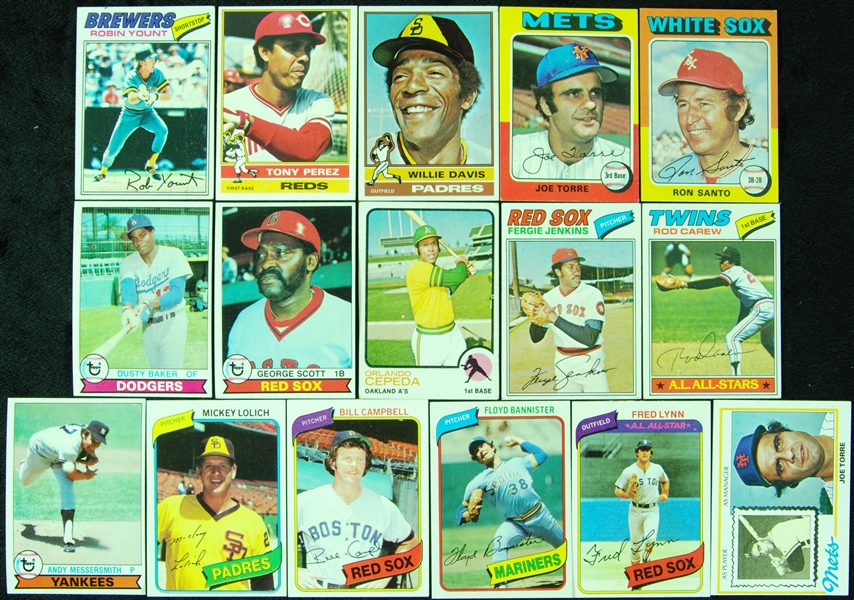 Massive Hoard of 1970’s Topps Baseball With HOFers, Stars (7,200)