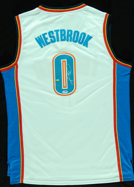 Russell Westbrook Signed Thunder Jersey (PSA/DNA)