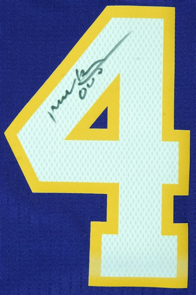 Kobe Bryant Signed Purple Lakers Jersey Inscribed Mamba Out (3/124) (Panini) (Fanatics)