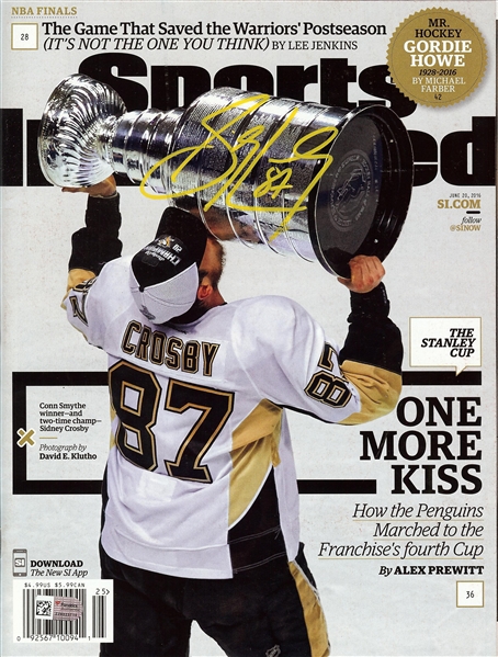 Sidney Crosby Signed Sports Illustrated Magazine (Fanatics)